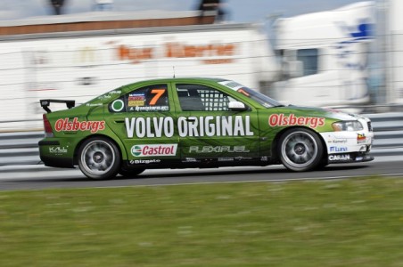 De 'groene' auto van Volvo in het STCC - Copyright Polestar.nu